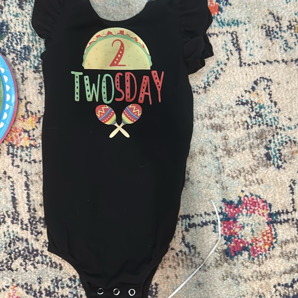 Taco TWOsday onesie